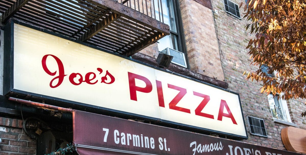 Joe's Pizza New York