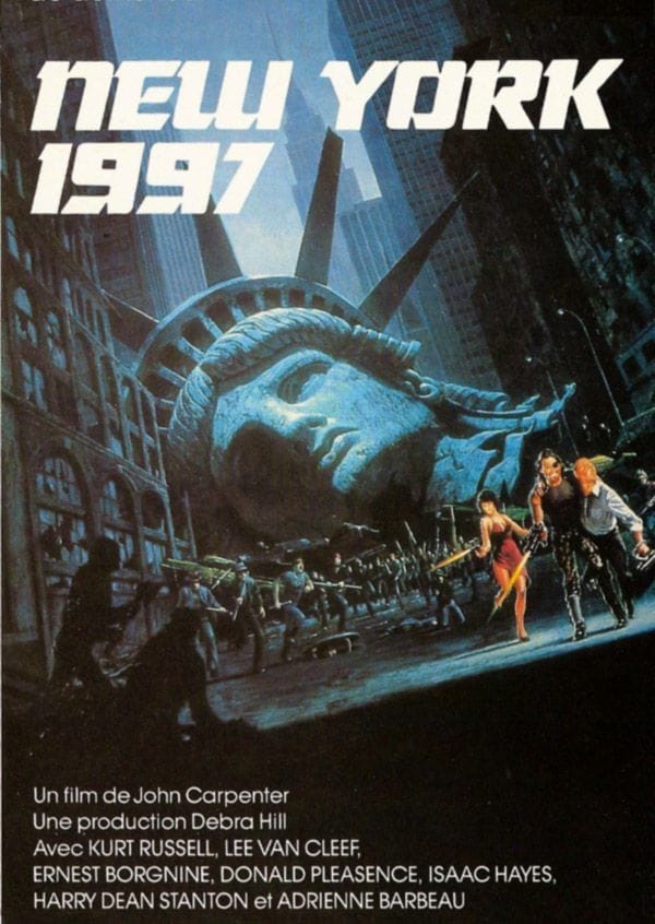 Affiche du film avec la statue de la liberté de New York 1997
