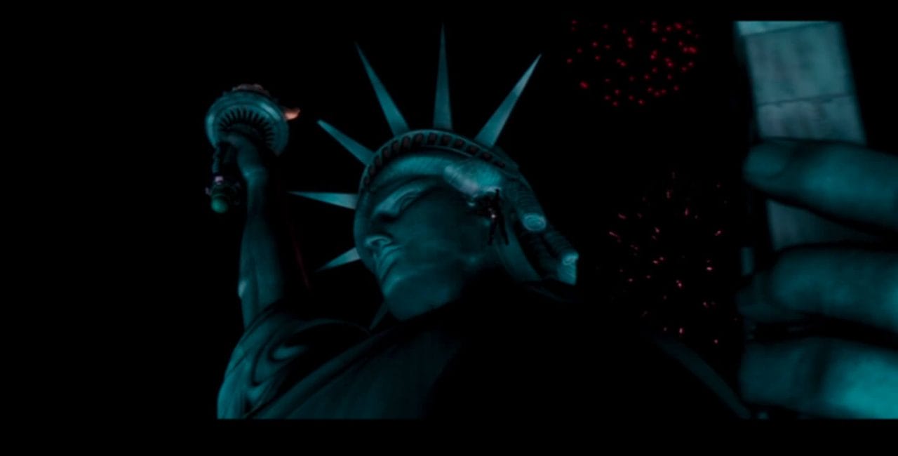 Statue of Liberty scene in X-Men
