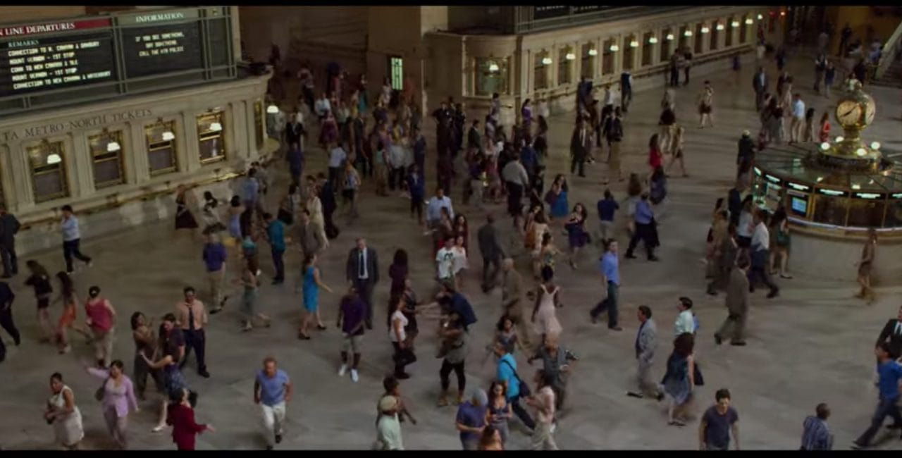 Grand Central Terminal Scene in Friends with Benefits