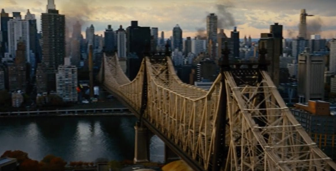 Queensboro Bridge Scene in The Dark Knight Rises