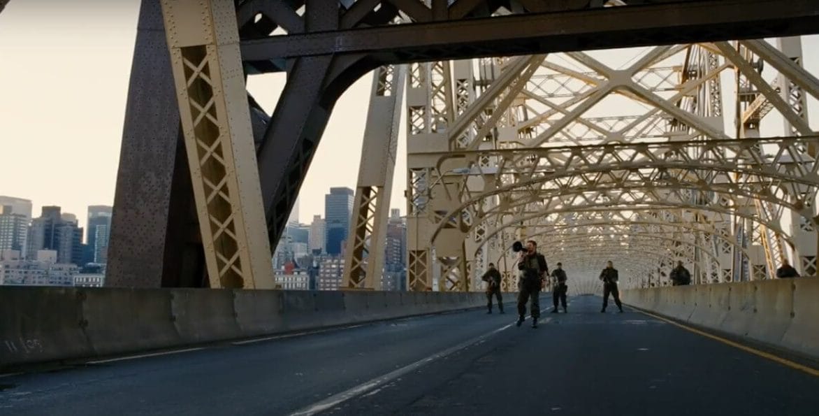 Queensboro Bridge Scene in The Dark Knight Rises