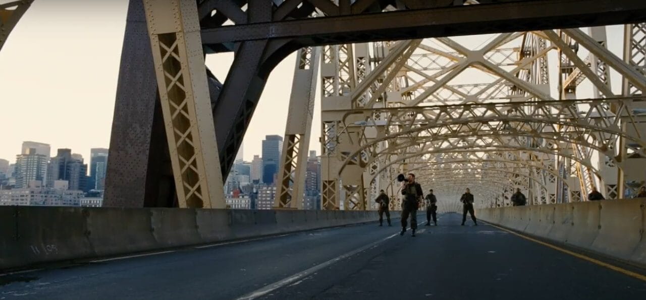 Scène du Queensboro Bridge dans The Dark Knight Rises