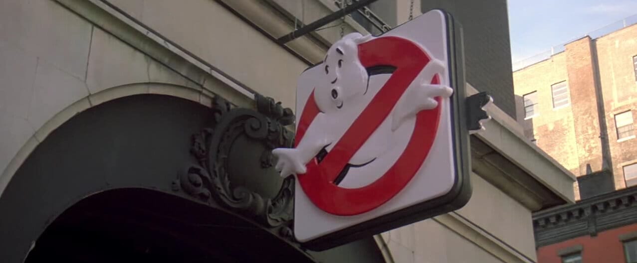 Scène du quartier général des Ghostbusters dans SOS Fantômes
