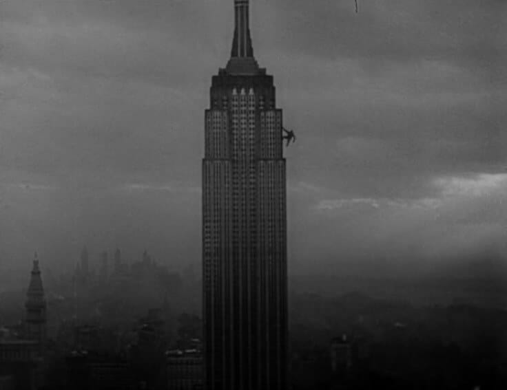 Scène de l'Empire State Building dans King Kong