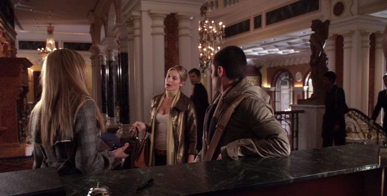 Scene at the Palace Hotel New York in Gossip Girl.
