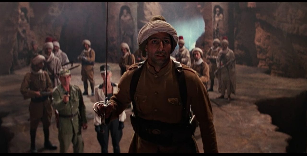 Scène au temple du Graal dans Indiana Jones et la Dernière croisade