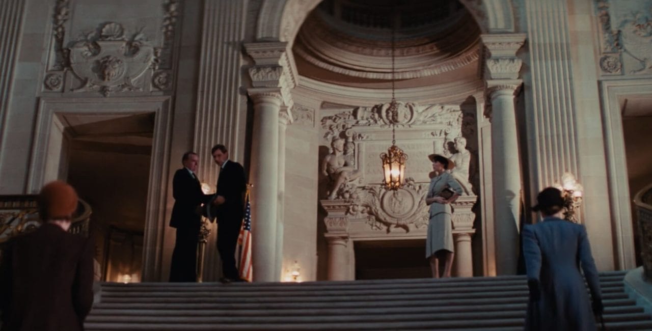 Scene at the Washington DC Building in Indiana Jones Raiders of the Lost Ark