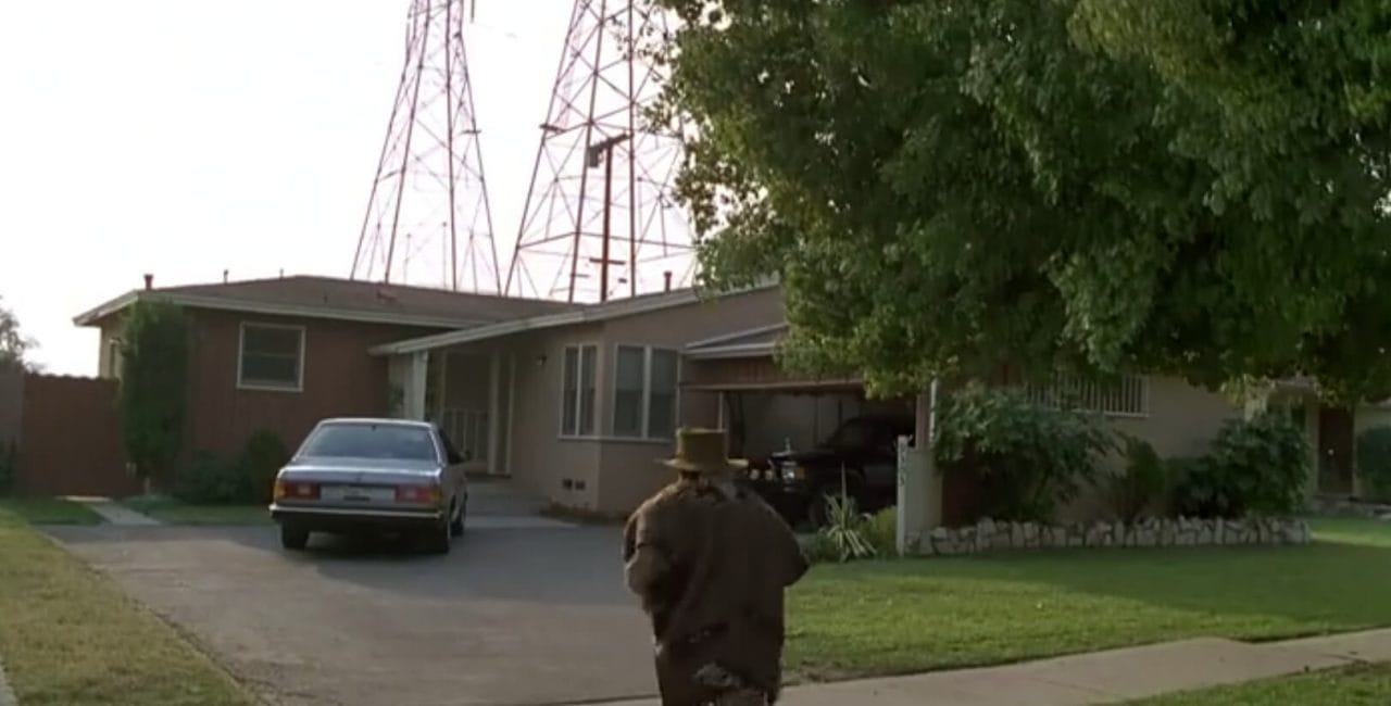 Scene in Back to the Future 3 in McFly House