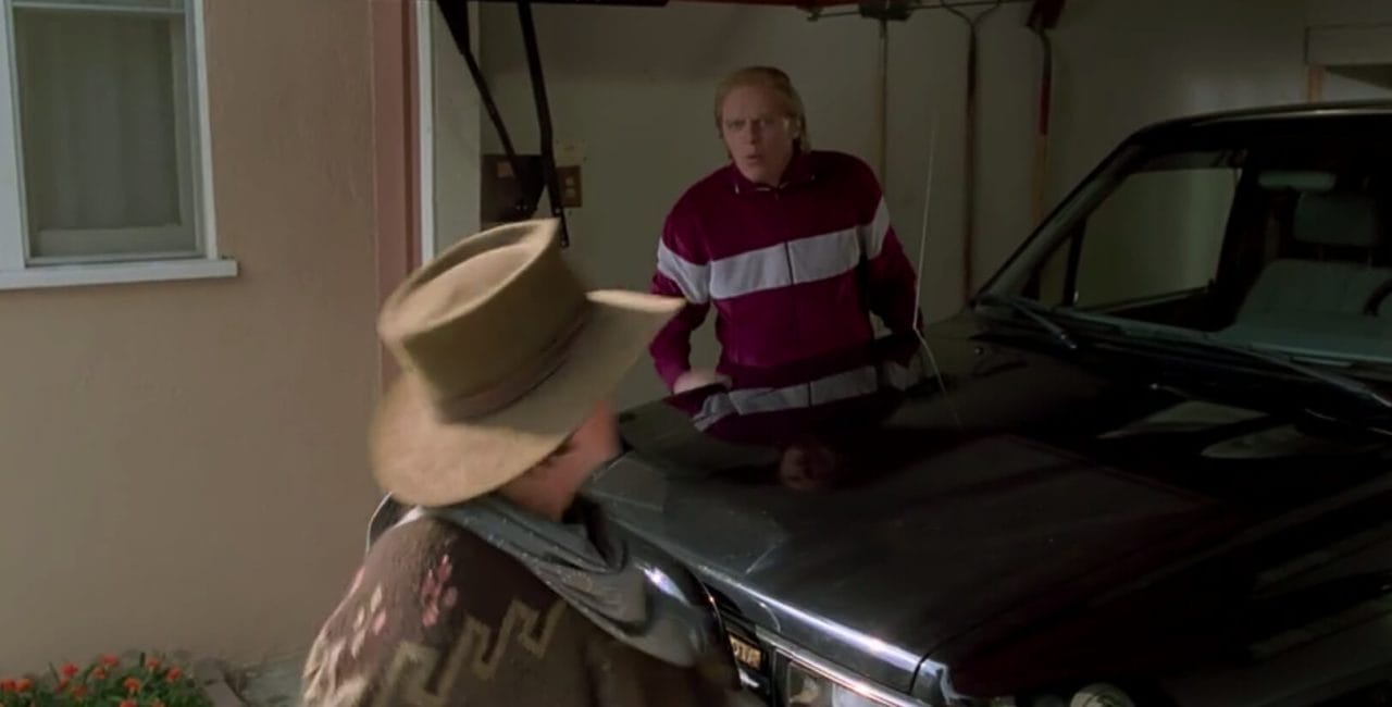 Scene in Back to the Future 3 in McFly House