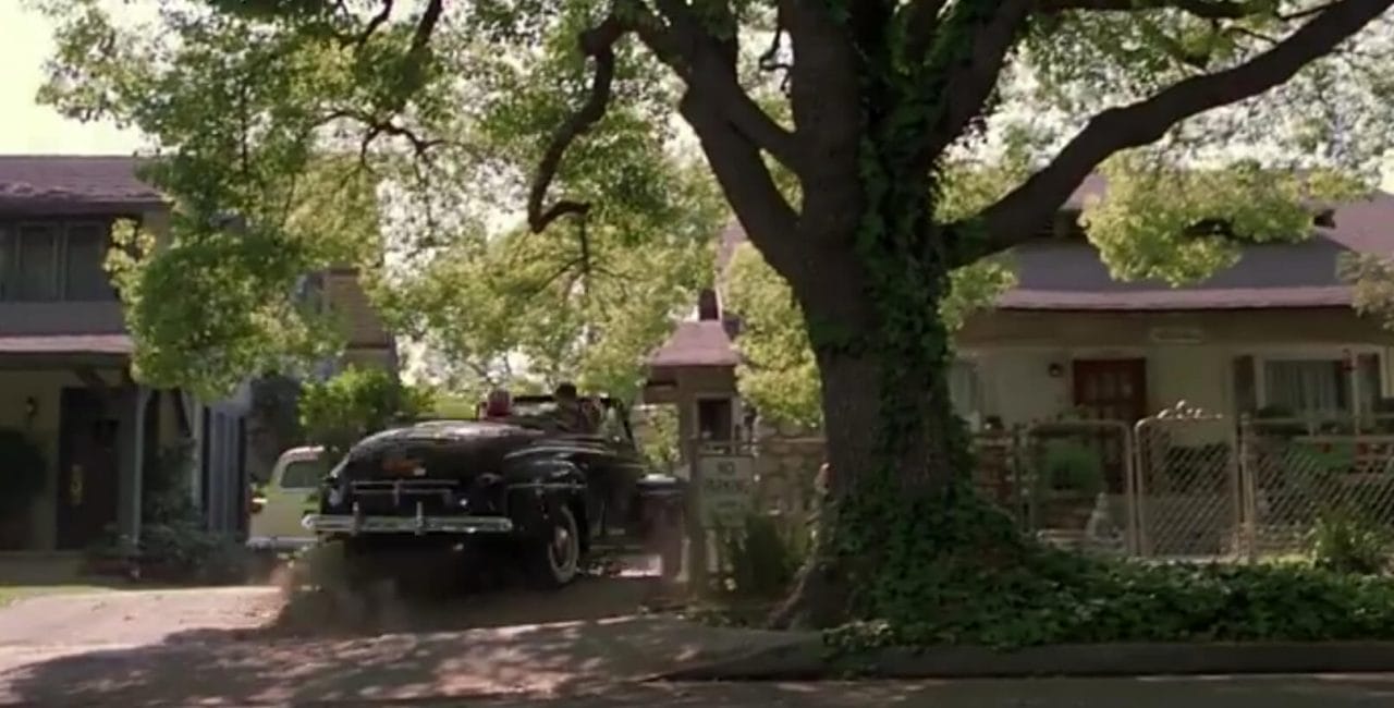 Scene from Biff Tannen's house in Back to the Future 2