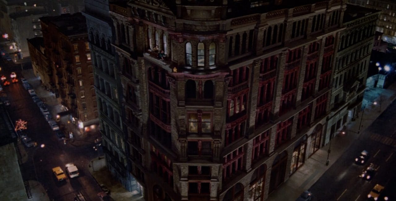 Peter Venkman's apartment scene in Ghostbusters 2