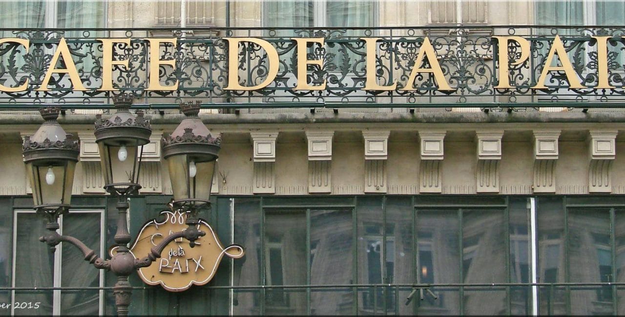 Café de la paix Paris