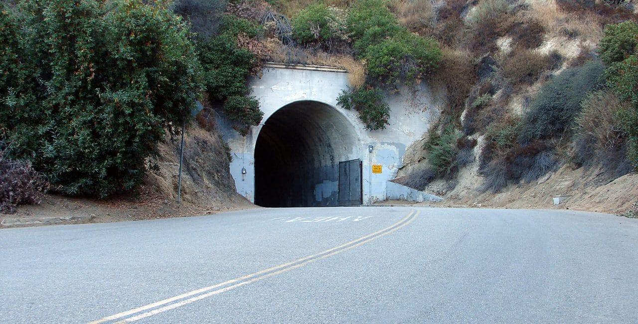 Mount Hollywood Tunnel Los Angeles