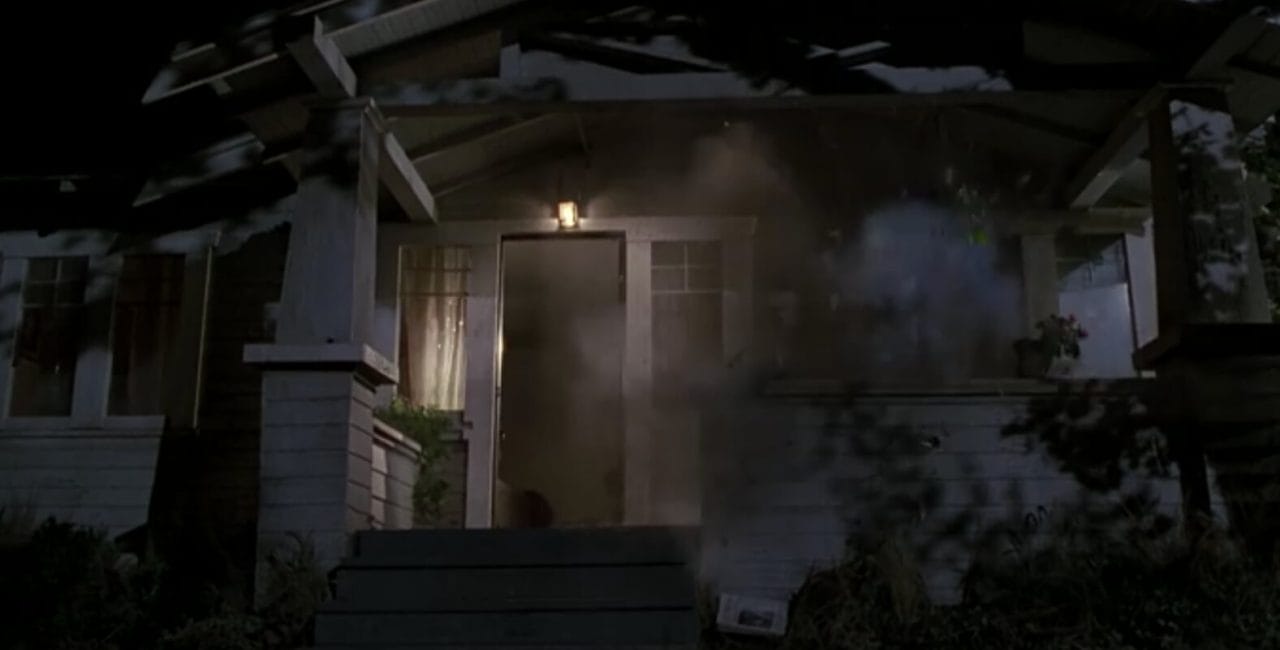 Scene from Strickland's house in Back to the Future 2