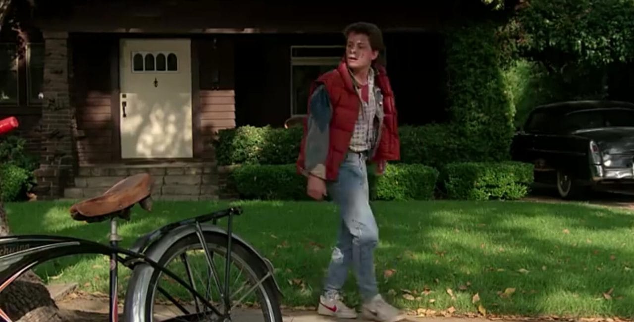 Scene from lorraine Baines' house in Back to the Future