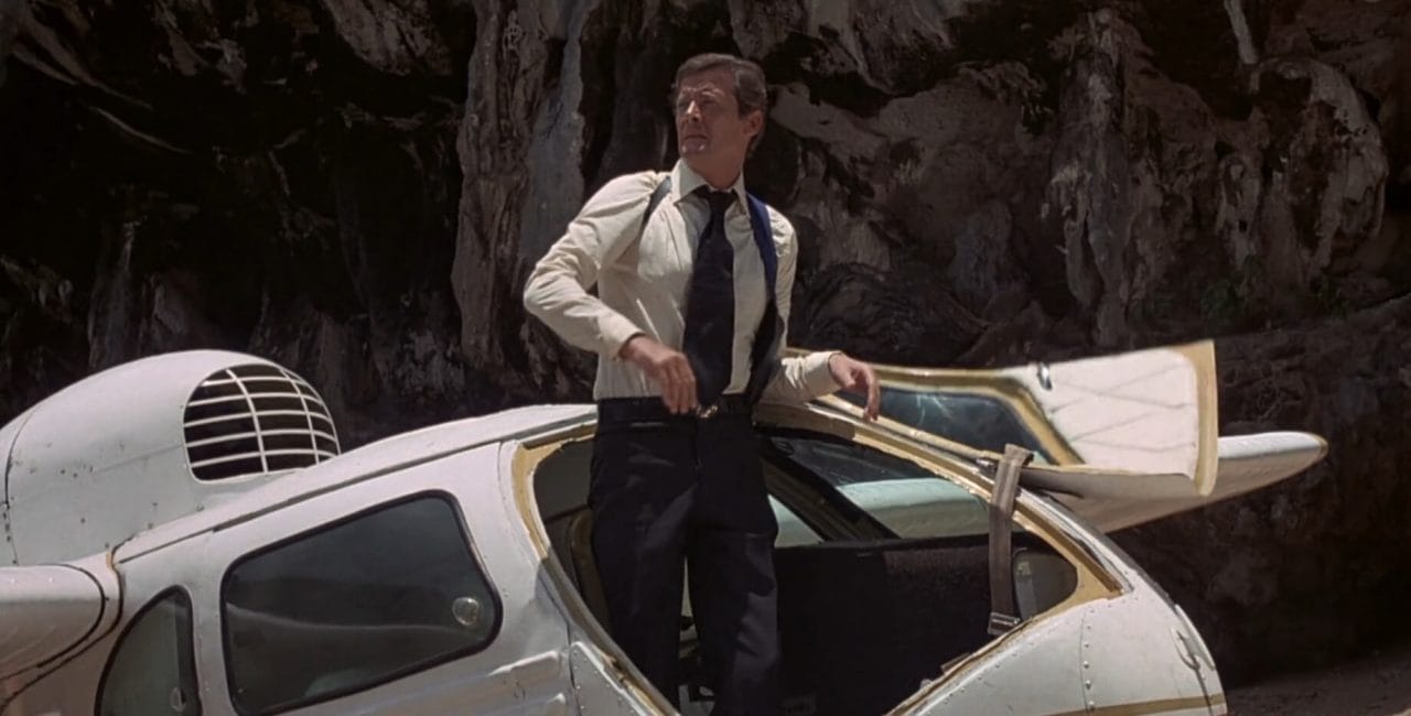 Scene on James Bond Island in the Man with the Golden Gun.