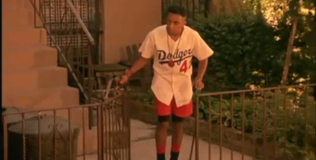 Mookie's house scene in Do the right thing