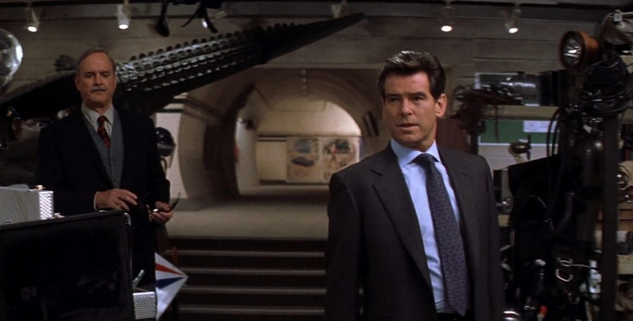 Scene of the secret MI6 cache in Die Another Day