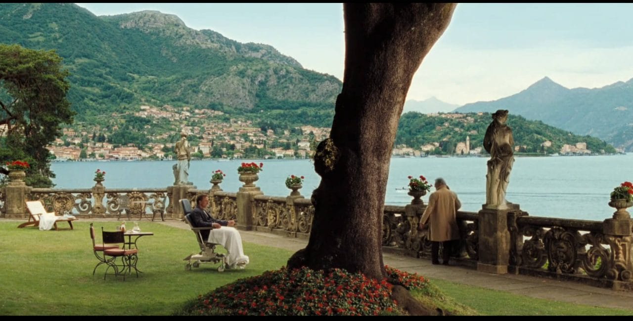 Scene at Villa Balbianello in Casino Royale