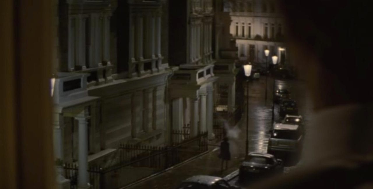Scene of 007's apartment in Spectre