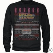 Back to the Future Christmas sweater