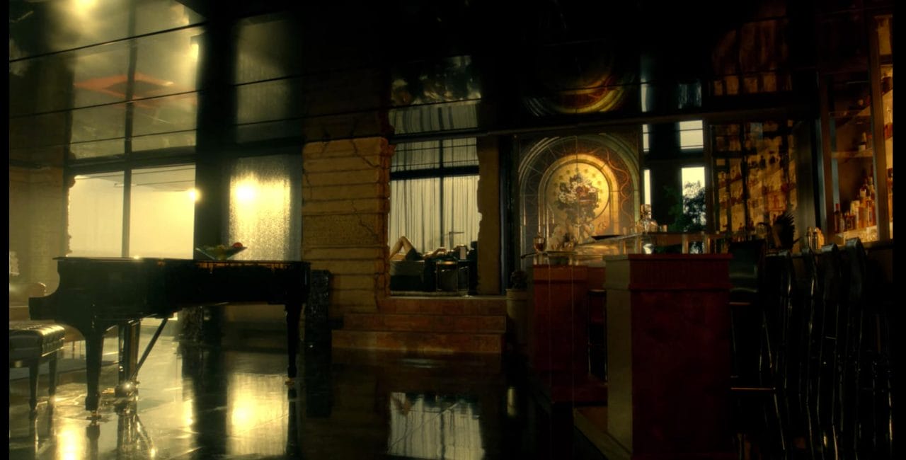 Scene at the Sunset Tower Hotel in Lucifer