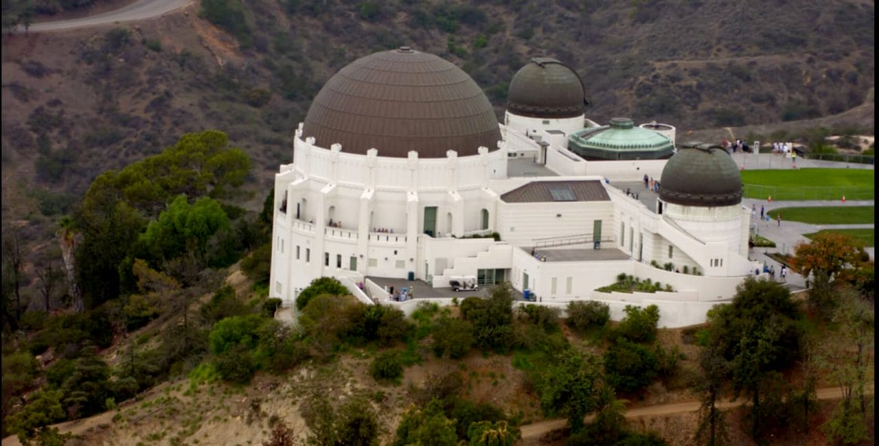 Griffith Observatory scene in Lucifer