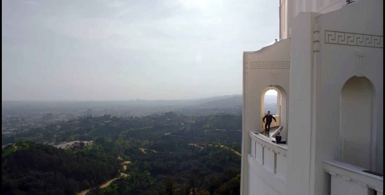 Griffith Observatory scene in Lucifer