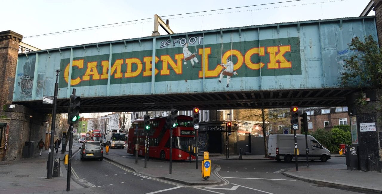 Camden Lock Bridge London
