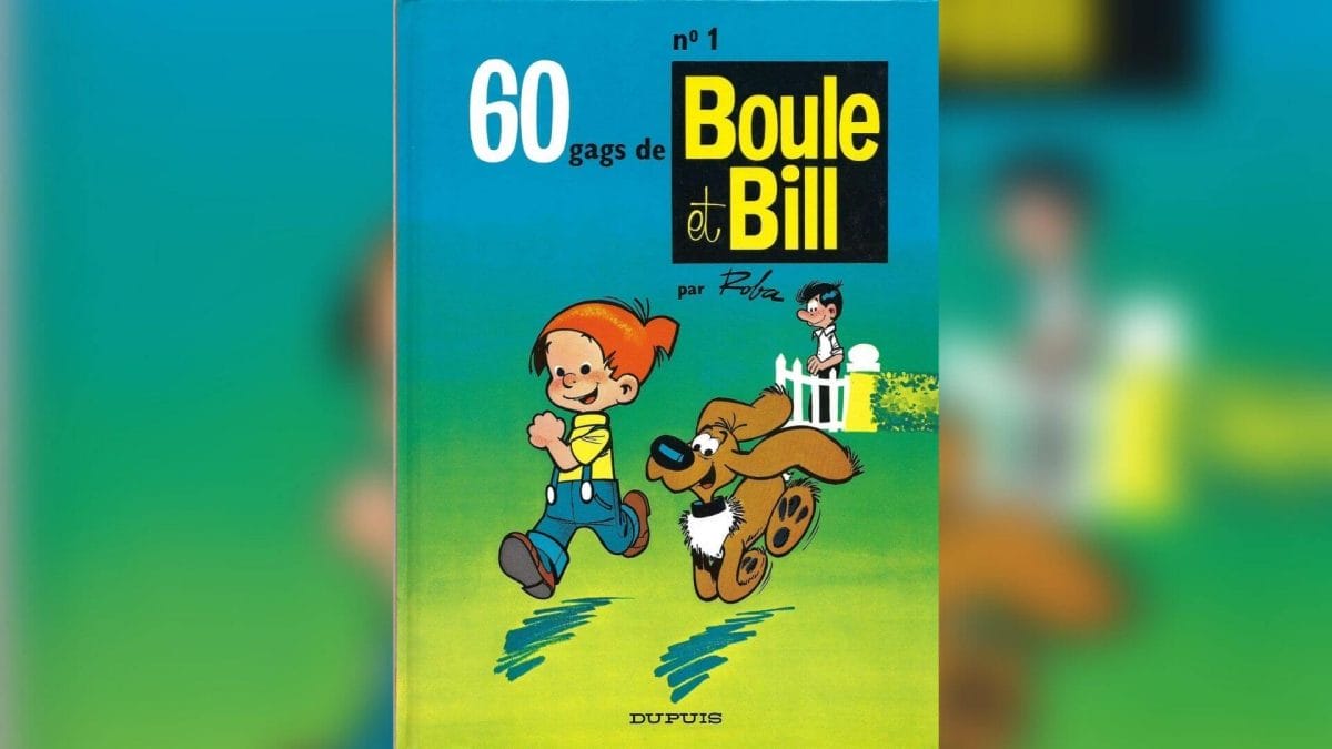 60 gags from Boule et Bill by Jean Roba (Dupuis)