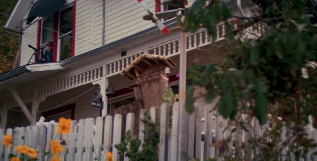 Scene in front of the Goonies house