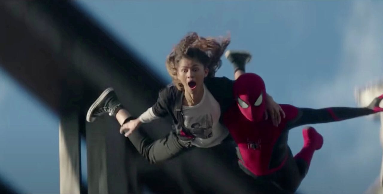 Scène au Queensboro Bridge dans Spider-Man : No Way Home