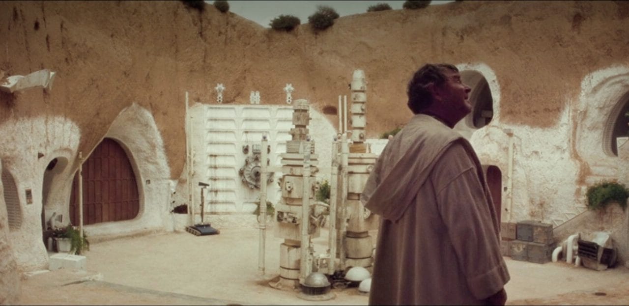 Scène à l'hôtel Sidi Driss dans Star Wars épisode IV