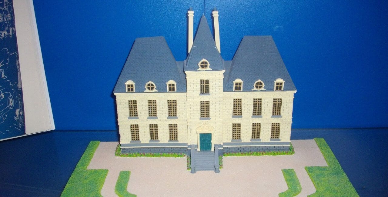 Château de Cheverny, permanent exhibition Tintin (credit: Fab5669 / Own work / Wiki Commons)