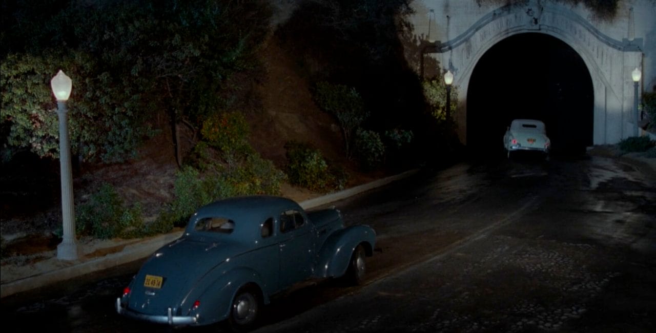 Scene of the Toonville tunnel in Who Framed Roger Rabbit