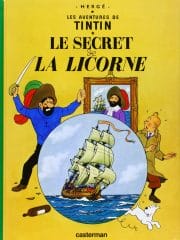 Le secret de la licorne de Hergé (Casterman)