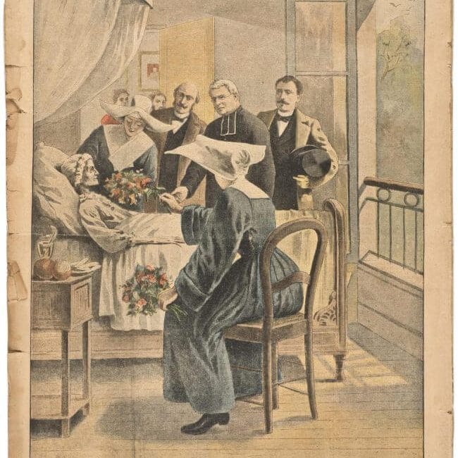 Blanche Monnier à l'Hôtel-Dieu de Poitiers, Le petit journal, supplément illustré, n° 552, 16 juin 1901.