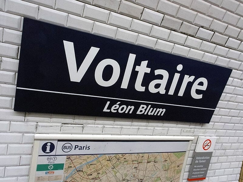 Voltaire Station (credit: Clicsouris / Wiki Commons)