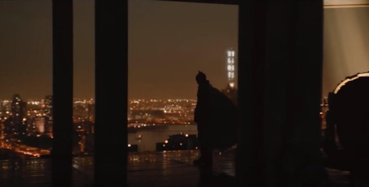 Batman sur le toit