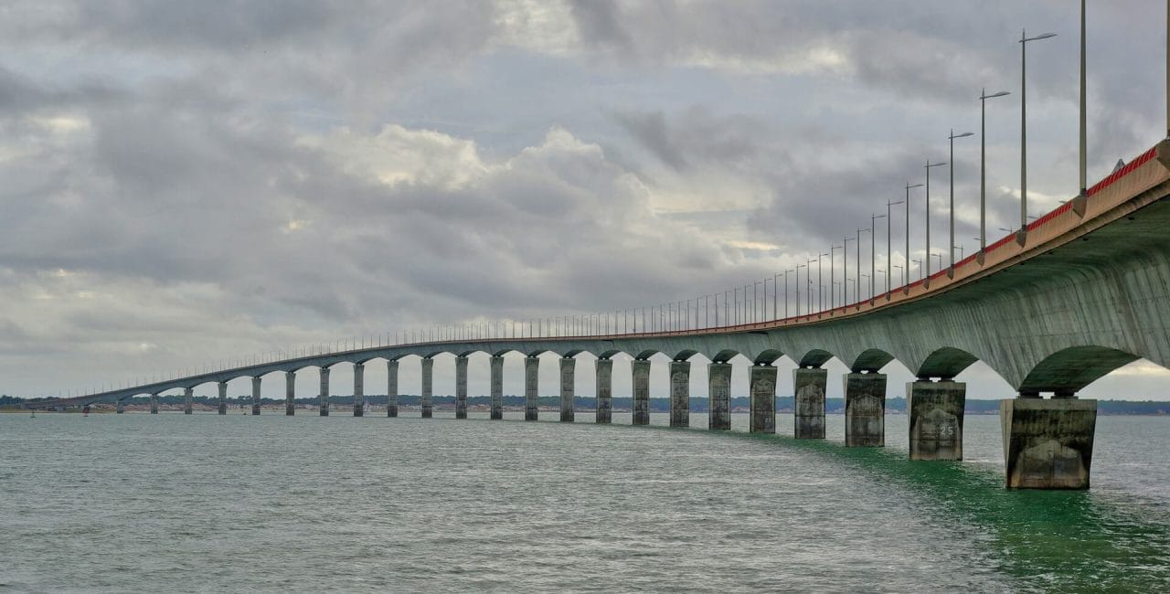 Bridge of the island of Ré