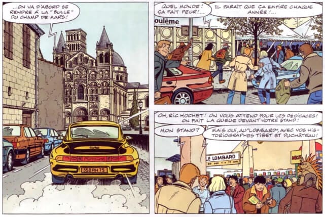 Ric Hochet comic book B.D. Meurtres