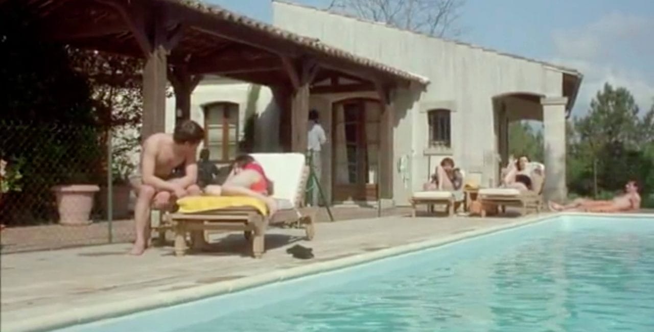 Scene of the vacation house in Fat Girl