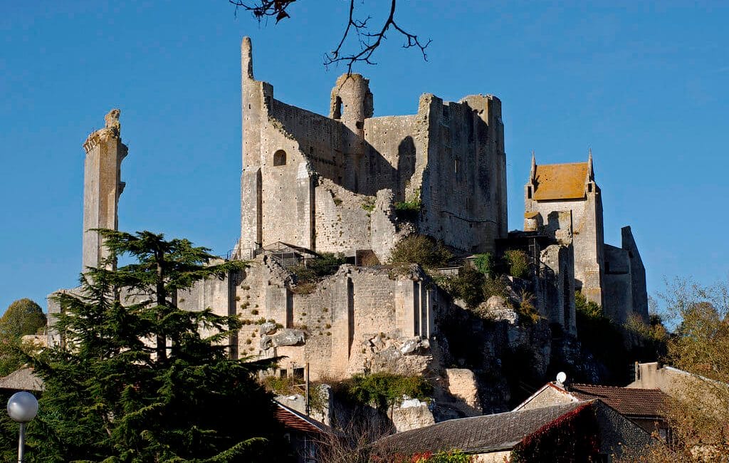 Château des Évêques à Chauvigny