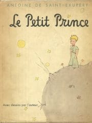 Couverture originale Le Petit Prince