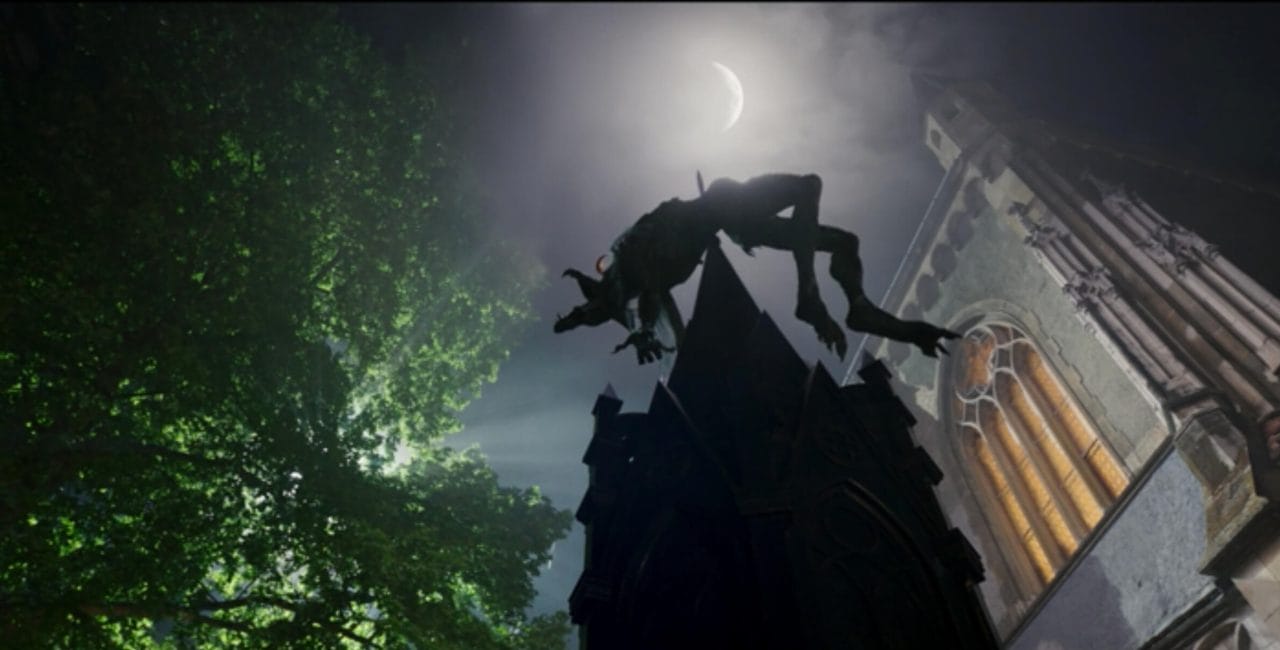 Scène au château de Vajdahunyad à Budapest dans Moon Knight