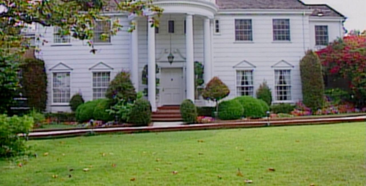 Scene in front of the Banks' house in The Fresh Prince of Bel-Air