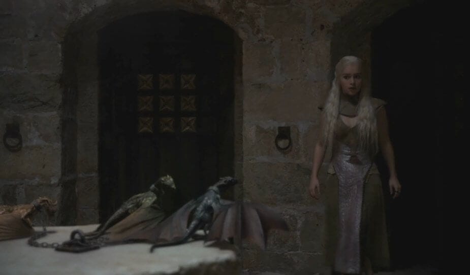 Daenerys Targaryen dans la maison des Non-mourants