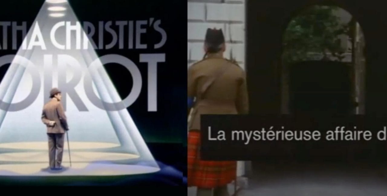 La mystérieuse affaire de Styles 1990 réalisé par Ross Devenish d'après le roman de Agatha Christie