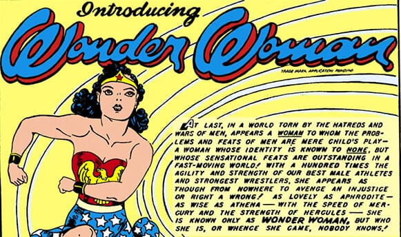 All Star Comics #8 avec Wonder Woman de Willliam Moulton Marston et H.G. Peter (DC Comics)